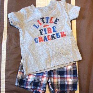 Carter’s Little Firecracker Two Piece Set - 18 mo